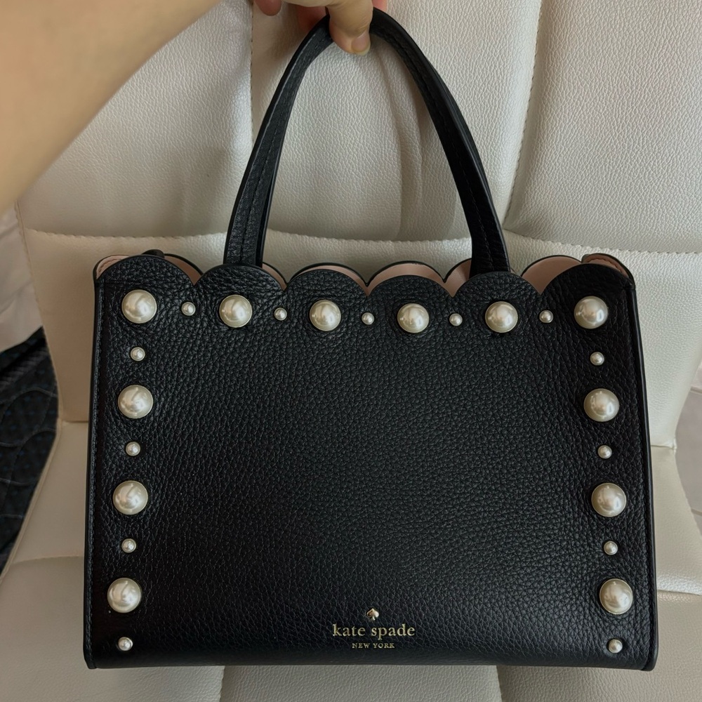 Kate Spade Hayes Street Scallop Pearl Sam Satchel